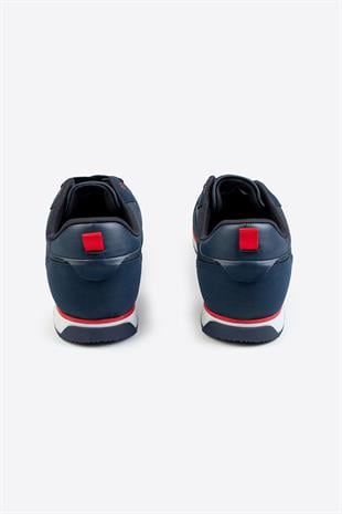 Letoon Cello-1 Baskılı Lacivert Erkek Rahat Spor Ayakkabı 