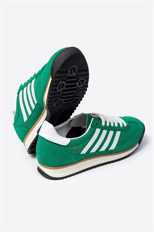 Letoon JAGA01 Erkek Yeşil Renk Günlük Rahat Spor Ayakkabı 