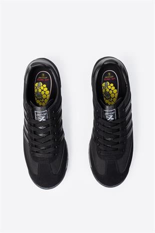 Letoon JAGA01 Erkek Siyah Renk Günlük Rahat Spor Ayakkabı 