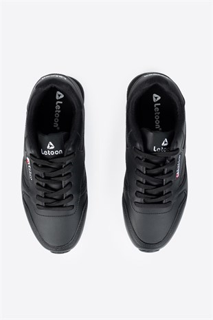 Letoon LTN-MARATON Unisex Siyah Spor Ayakkabı