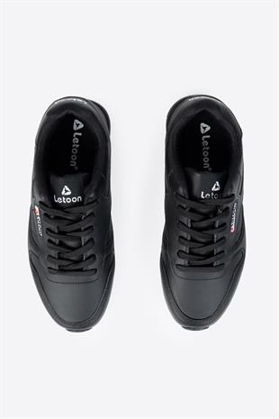 Letoon LTN-MARATON Unisex Siyah Spor Ayakkabı
