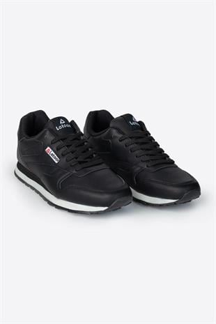 Letoon LTN-MARATON Unisex Siyah Beyaz Spor Ayakkabı