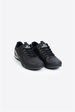 Letoon LTN4006 SoftFlex Hafif Taban Erkek Siyah Beyaz Sneaker
