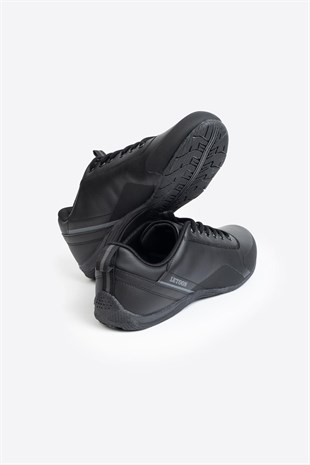 Letoon LTN4006 SoftFlex Hafif Taban Siyah Erkek Sneaker