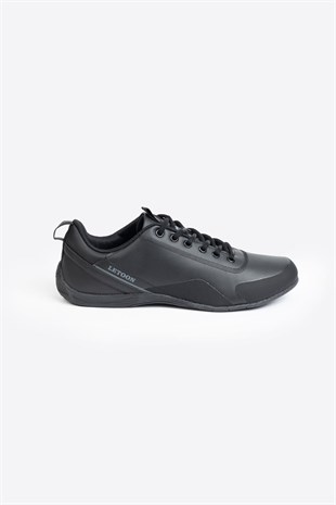 Letoon LTN4006 SoftFlex Hafif Taban Siyah Erkek Sneaker