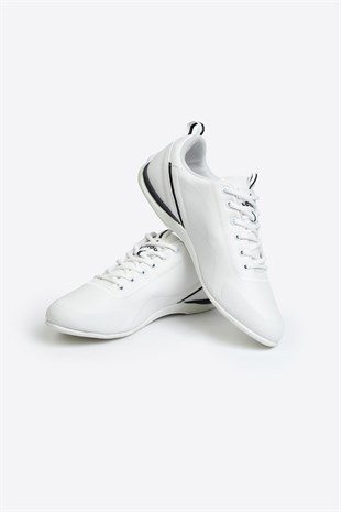 Letoon LTN4006 SoftFlex Hafif Taban Erkek Beyaz Sneaker 