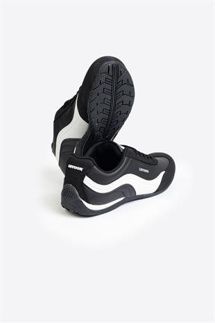 Letoon LTN4201 Kadın Lifestyle Siyah Beyaz Sneaker