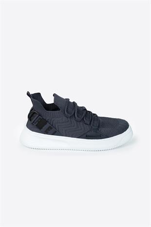 Letoon Mix Erkek Antrasit Spor Ayakkabı Sneaker