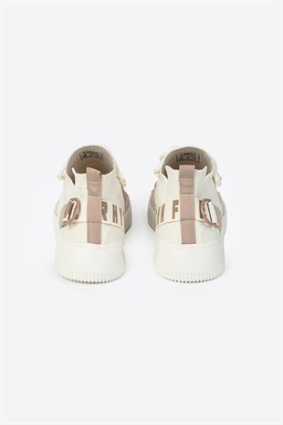 Letoon Mix Erkek Bej Spor Ayakkabı Sneaker