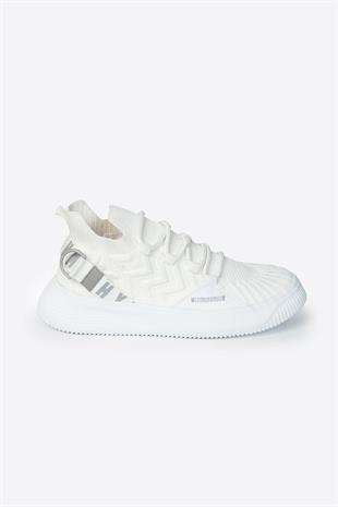 Letoon Mix Erkek Beyaz Spor Ayakkabı Sneaker