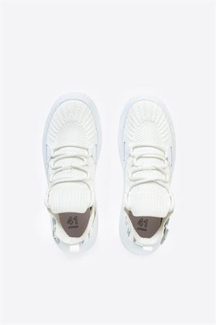 Letoon Mix Erkek Beyaz Spor Ayakkabı Sneaker
