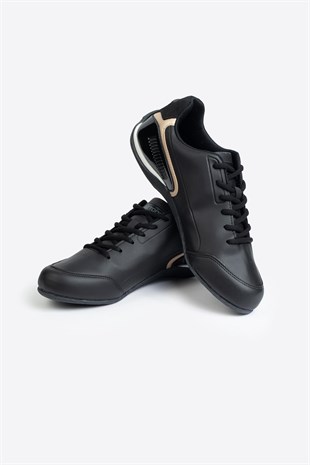 Letoon MotionTrack Erkek Siyah Sneaker