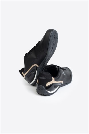 Letoon MotionTrack Erkek Siyah Sneaker
