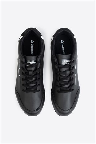 Letoon MotionTrack Erkek Siyah Beyaz Sneaker 