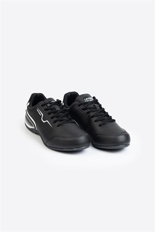 Letoon MotionTrack Erkek Siyah Beyaz Sneaker 