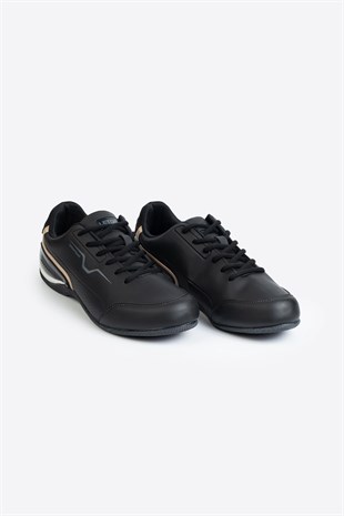 Letoon MotionTrack Erkek Siyah Sneaker