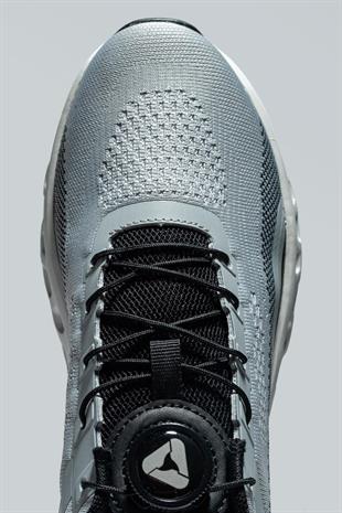 Letoon Move-18 Gri Renk Havalı Tabanlı Spor Ayakkabı