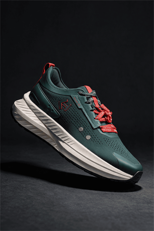 Letoon  MOVE-41 Unisex Yüksek Tabanlı Sneaker YEŞİL