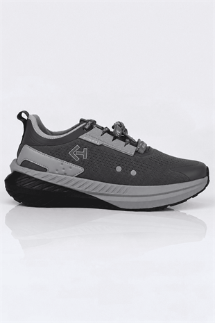 Letoon  MOVE-41 Unisex Yüksek Tabanlı Sneaker FÜME