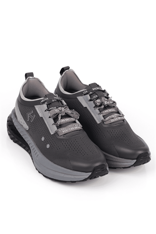 Letoon  MOVE-41 Unisex Yüksek Tabanlı Sneaker FÜME