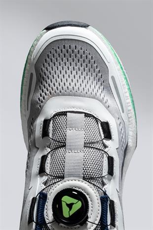 Letoon MOVE-9 File Saya, Konforlu Taban, Beyaz Gri Günlük ve Aktif Kullanım İçin Sneaker 