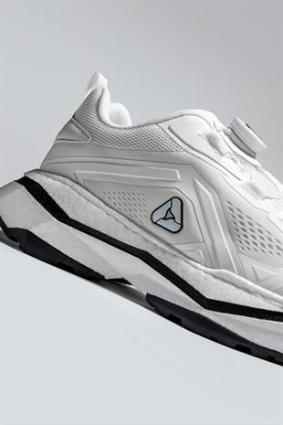 Letoon MOVE-9 File Saya, Konforlu Taban, Beyaz Günlük ve Aktif Kullanım İçin Sneaker 