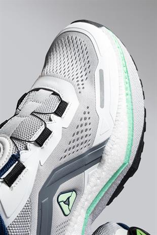 Letoon MOVE-9 File Saya, Konforlu Taban, Beyaz Gri Günlük ve Aktif Kullanım İçin Sneaker 