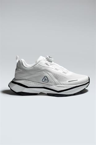 Letoon MOVE-9 File Saya, Konforlu Taban, Beyaz Günlük ve Aktif Kullanım İçin Sneaker 