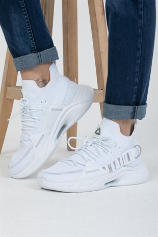 Letoon Ritim Unısex Beyaz Sneaker Ayakkabı