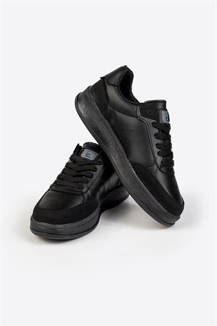 Letoon Siyah Füme Kadın Günlük Ayakkabı 