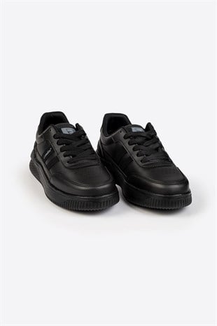 Letoon Street Style Siyah Füme Günlük Sneaker