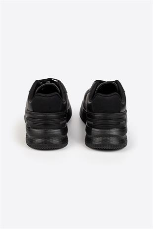 Letoon Street Style Siyah Füme Günlük Sneaker