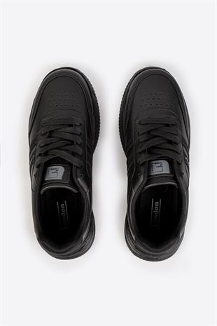 Letoon Street Style Siyah Füme Günlük Sneaker