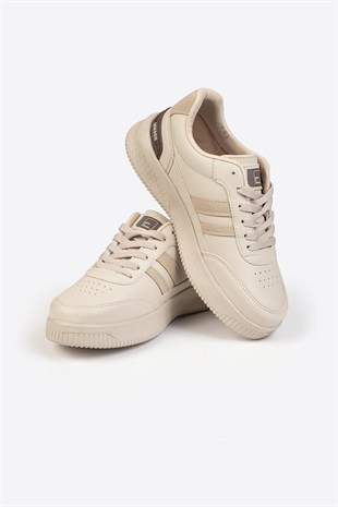 Letoon Street Style Bej Günlük Sneaker 