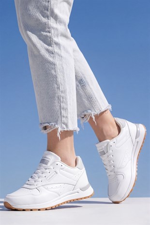 Letoon Tornado Erkek Premium Beyaz Sneaker 