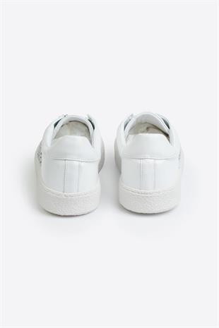 LTN-HY02 Erkek Deri Ayakkabı  BEYAZ