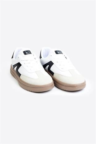 SARRE KADIN SPOR AYAKKABI BEYAZ GRİ