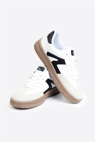 SARRE KADIN SPOR AYAKKABI BEYAZ GRİ