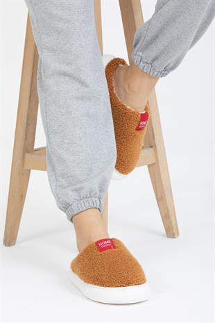 Letoon Comfort Kadın Kahverengi Ev Terliği