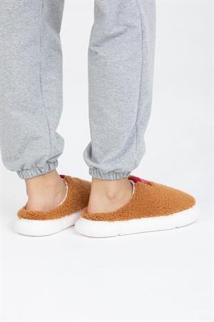 Letoon Comfort Kadın Kahverengi Ev Terliği