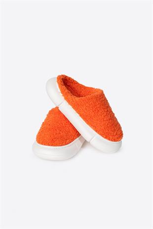 Letoon Whitney Çocuk Turuncu Ev Terliği