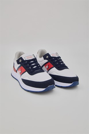 Erkek Günlük Rahat Spor Ayakkabı BEYAZ MAVİ