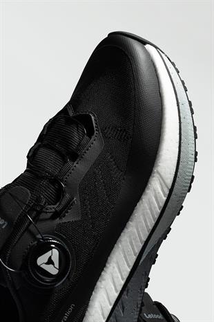 Letoon AirFlex Renk Move-12 Erkek Siyah Beyaz Spor Ayakkabı