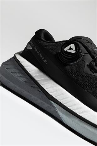 Letoon AirFlex Renk Move-12 Erkek Siyah Beyaz Spor Ayakkabı