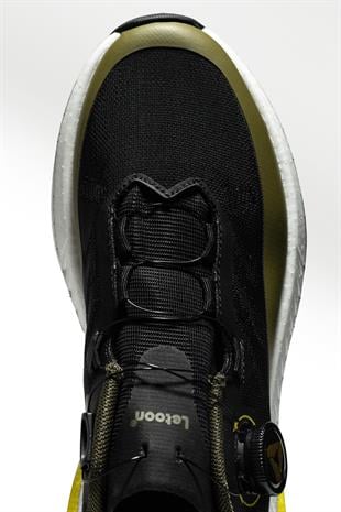 Letoon AirFlex Move-12 Siyah Sarı Erkek Spor Ayakkabı 