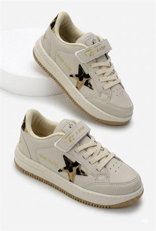 Letoon Kız  Çocuk Sneaker KREM