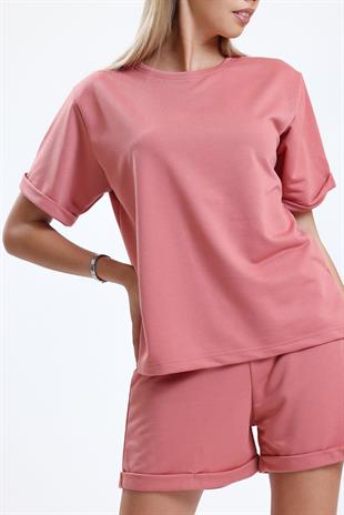 Letoon Ltn-G200 Kısa Kollu T-shirt Şort Takım 