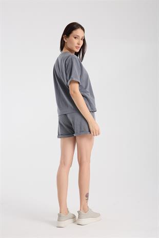 Letoon Ltn-G200 Kısa Kollu T-shirt Şort Takım