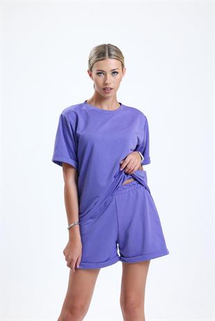 Letoon Ltn-G200 Kısa Kollu T-shirt Şort Takım 