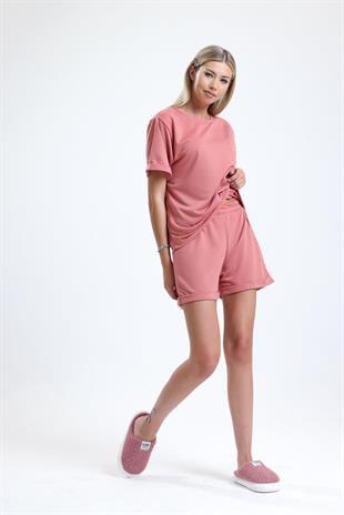 Letoon Ltn-G200 Kısa Kollu T-shirt Şort Takım 